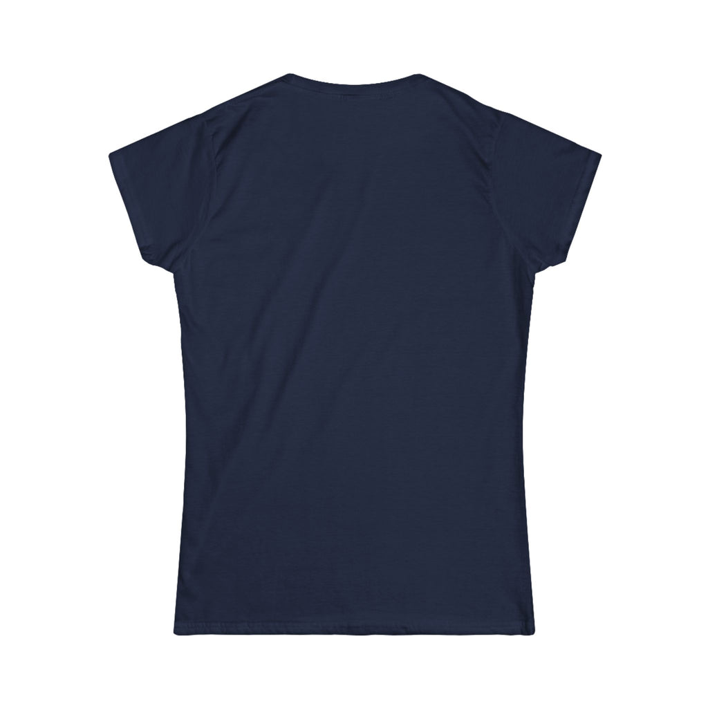 Minimal Gold 'LAW' Women's Tee — Simple Legal Advocate Graphic Shirt