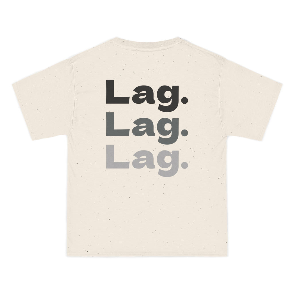 Lag. Lag. Lag. Graphic T-Shirt — Retro Gamer & Work-from-Home Humour Tee