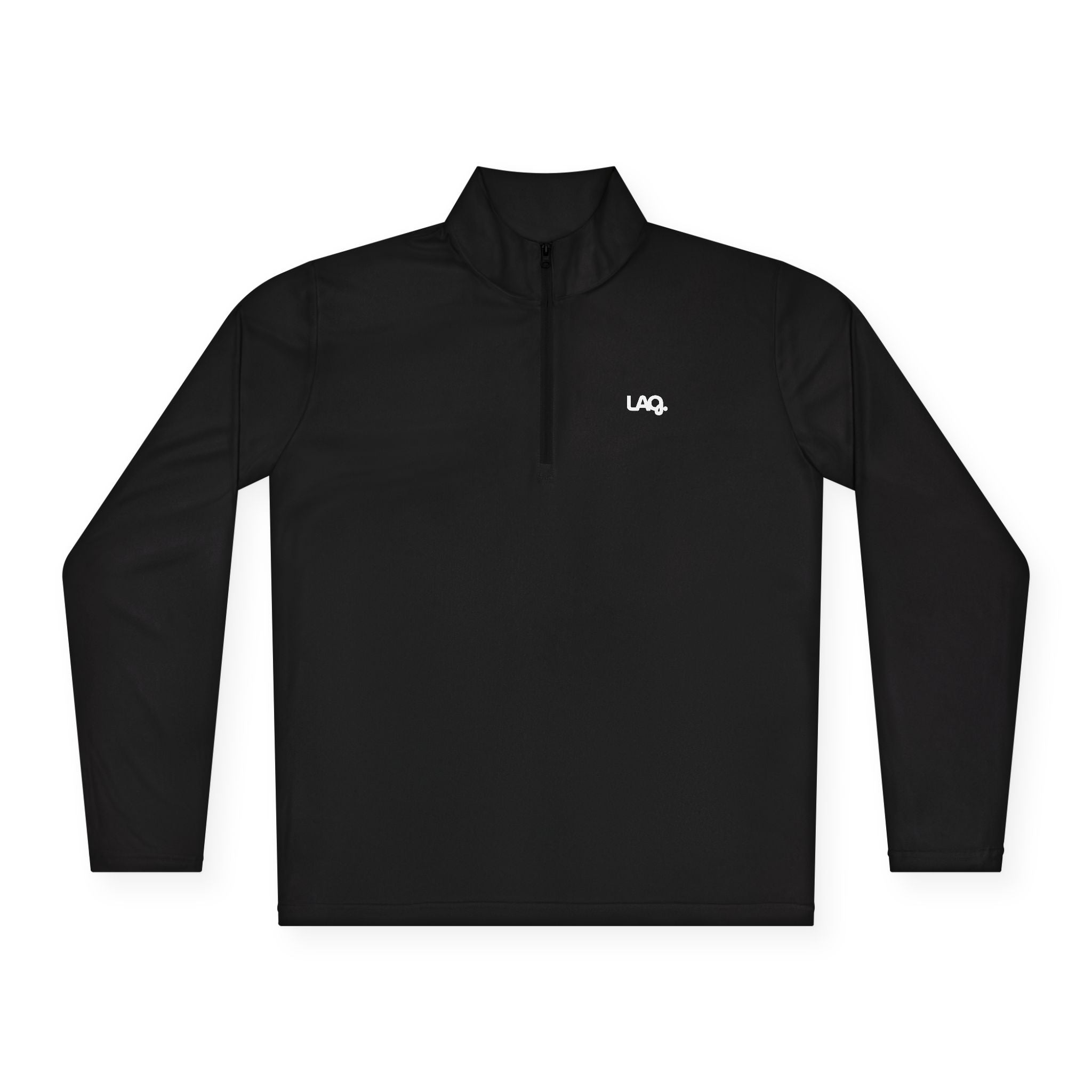 Quarter-Zip Pullover — Minimal Logo Performance Pullover